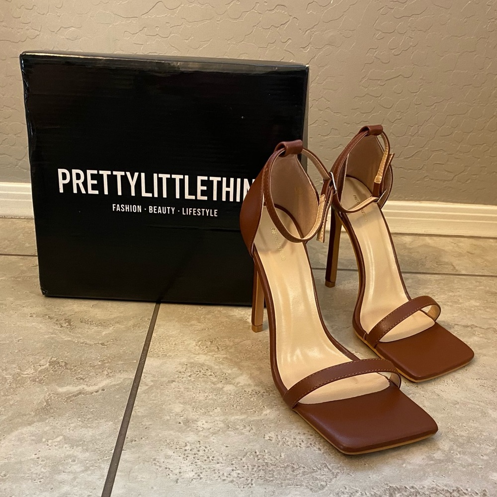 Choclate Squared Tow Heels